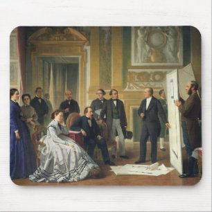 Mousepad Louis Visconti que apresenta os planos novos para