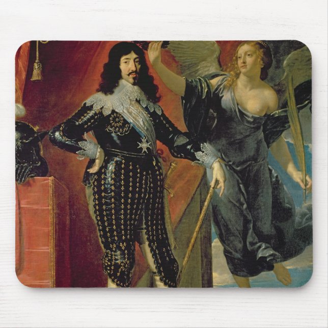 Mousepad Louis XIII coroado pela vitória, 1635 (Frente)