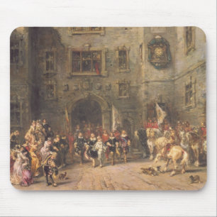 Mousepad Louis XIII no castelo de Blois, 1874 (óleo em c