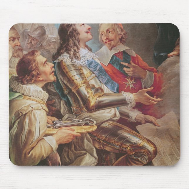 Mousepad Louis XIII que dedicam a igreja de Notre-Dame (Frente)