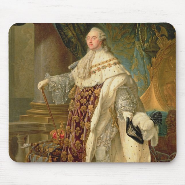 Mousepad Louis XVI (1754-93) (óleo em canvas) (Frente)