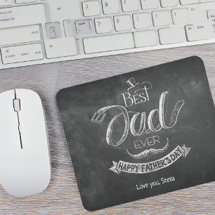 Mousepad Lousa Melhor Pai de Todos Dia dos Pais Personaliza