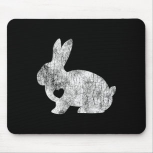 Mousepad Love Bunny Rabbit Lover Animal Pet Owner Páscoa Gi