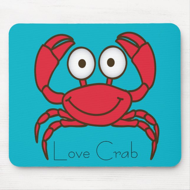 Mousepad Love Crab (Frente)