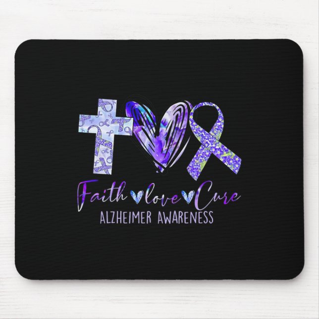 Mousepad Love Cure Alzheimerheimer (Frente)