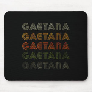 Mousepad Love Heart Gaetana Tee Grunge Vintage Style Black