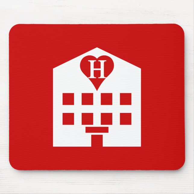 Mousepad Love Hotel Japan Emoji (Frente)