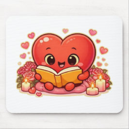 Mousepad Love Stories Begin Within the Heart