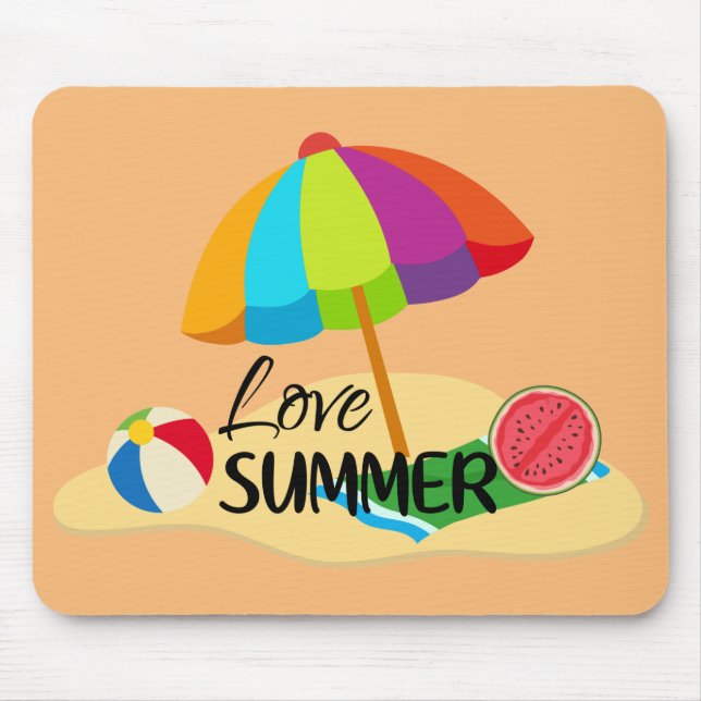 Mousepad Love Summer (Frente)