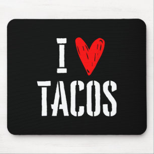 Mousepad Love Tacos Terça Cinco De Mayo Adult Kids Toddle