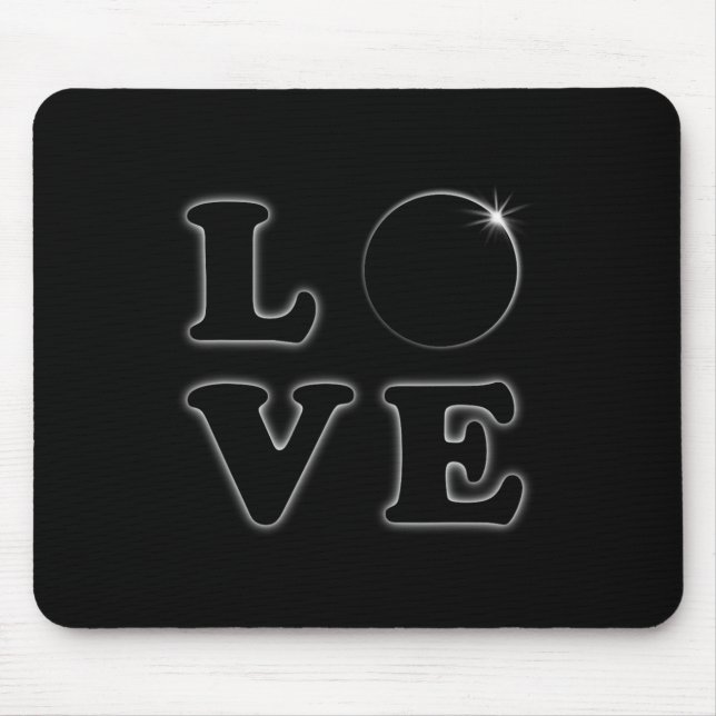 Mousepad Love Total Solar Eclipse 04 08 2024 Totalidade (Frente)