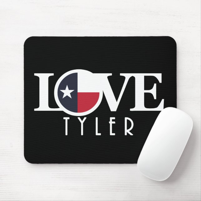 Mousepad LOVE Tyler Texas (Com mouse)