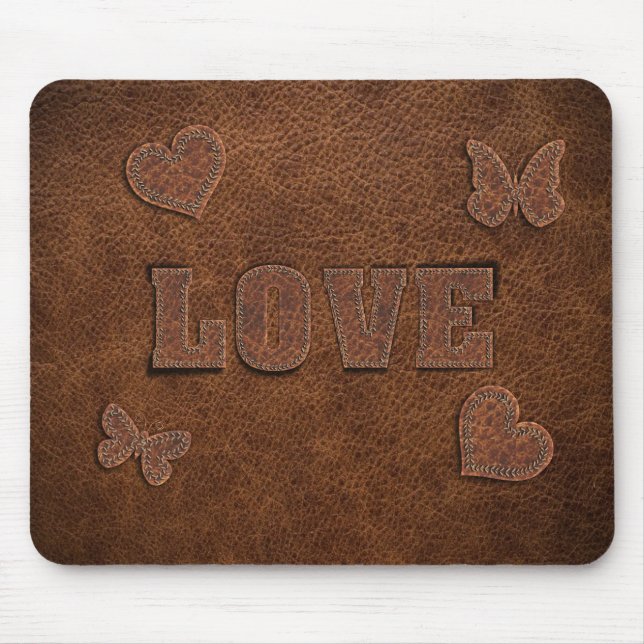 Mousepad Love Western Style (Frente)
