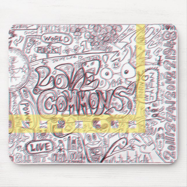 MOUSEPAD LOVECOMMONS　マウスパッド (Frente)