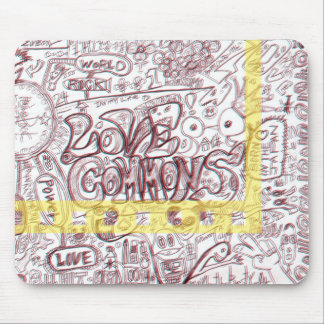 MOUSEPAD LOVECOMMONS　マウスパッド