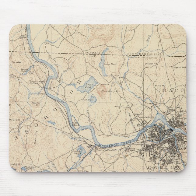 Mousepad Lowell, Massachusetts (Frente)