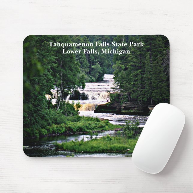Mousepad Lower Tahquamenon Falls State Park, Michigan (Com mouse)
