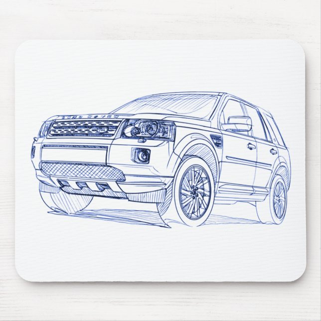 Mousepad LR Freelander 2011 (Frente)