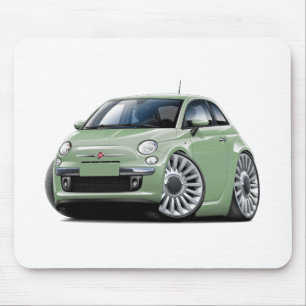 Mousepad Lt Verde Carro de Fiat 500