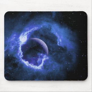 Mousepad Lua azul