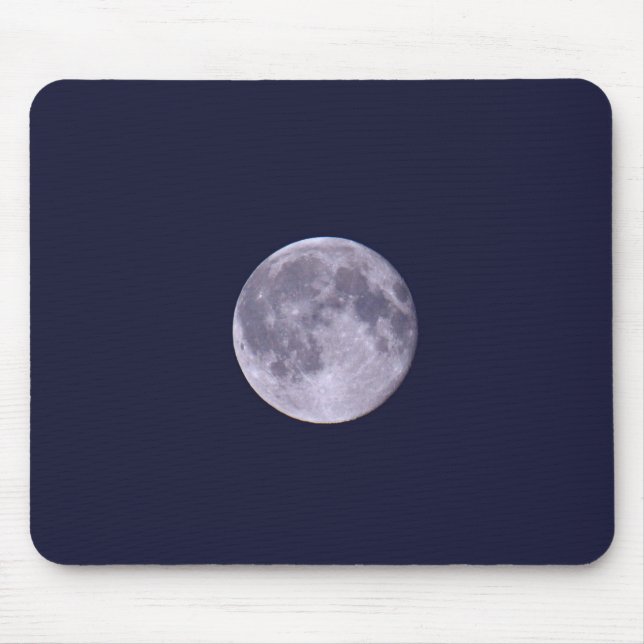 Mousepad Lua Azul (Frente)
