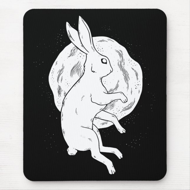 Mousepad Lua de Coelho (Frente)