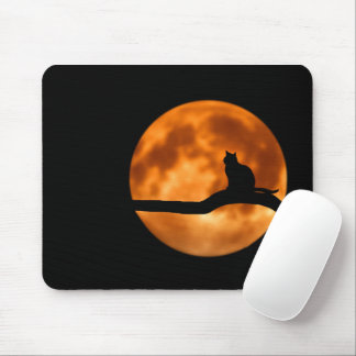 Mousepad Lua de gato, colorida elegante personalizável
