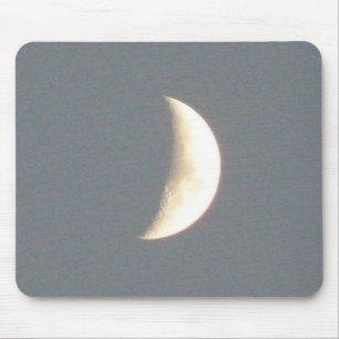 Mousepad Lua do Crescente Vergonhoso Bela em Dusk Mousepa