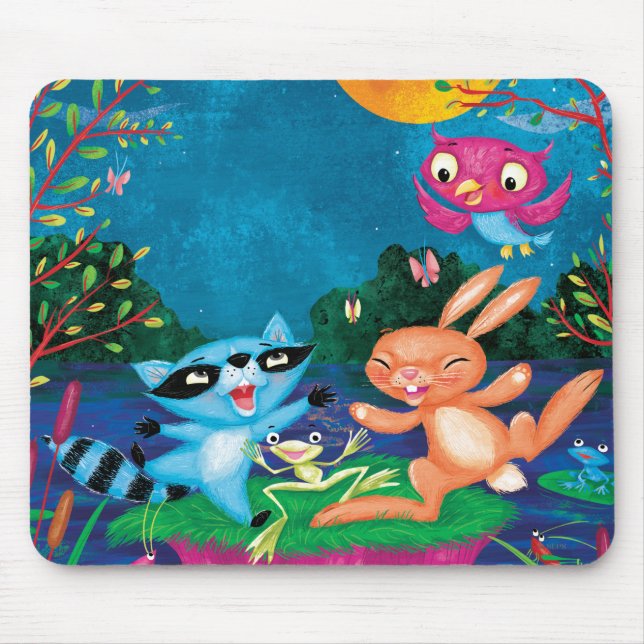 Mousepad Lua do outono (Frente)