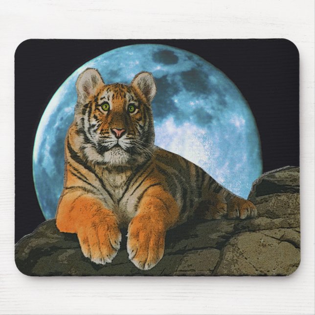 MOUSEPAD LUA DO TIGRE (Frente)
