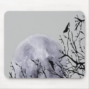 Mousepad Lua e aves