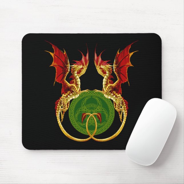 Mousepad Lua E Dragões Do Crescente Celular (Com mouse)