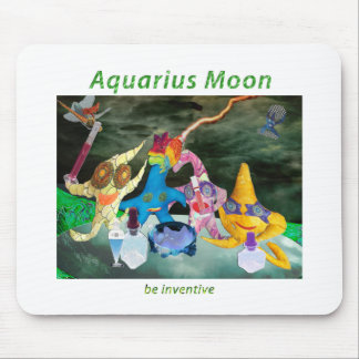Mousepad Lua no Aquário