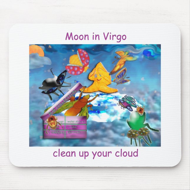 Mousepad Lua no Virgo (Frente)
