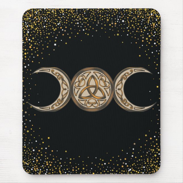 Mousepad Lua Tripla Celta/Deusa Tripla  (Frente)