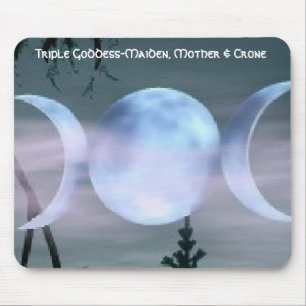 Mousepad Lua tripla da deusa
