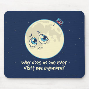 Mousepad Lua triste