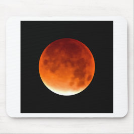Mousepad Lua Vermelha Ascendente
