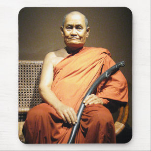 Mousepad Luang Poo Cha Subhaddho ... Monk budista