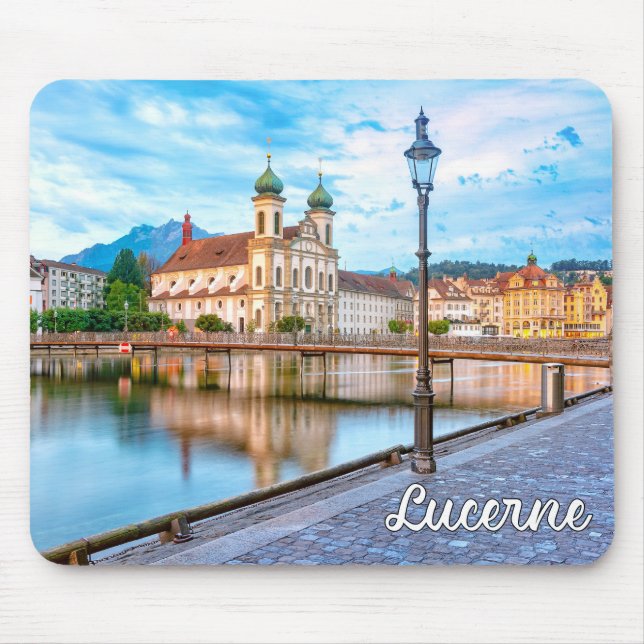 Mousepad Lucerna, Suíça (Frente)