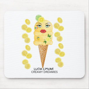 Mousepad Lucia Limone Gelato Creamy Dreamies