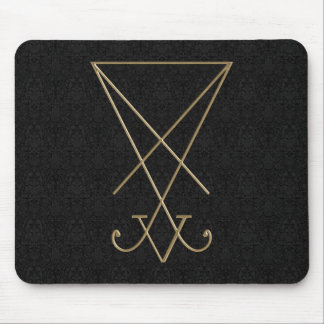 Mousepad Lucifer Alchemy Sigil Gothic Art