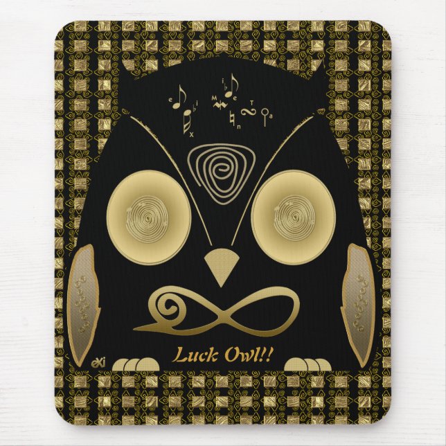 Mousepad Luck Owl!! eXi (Frente)