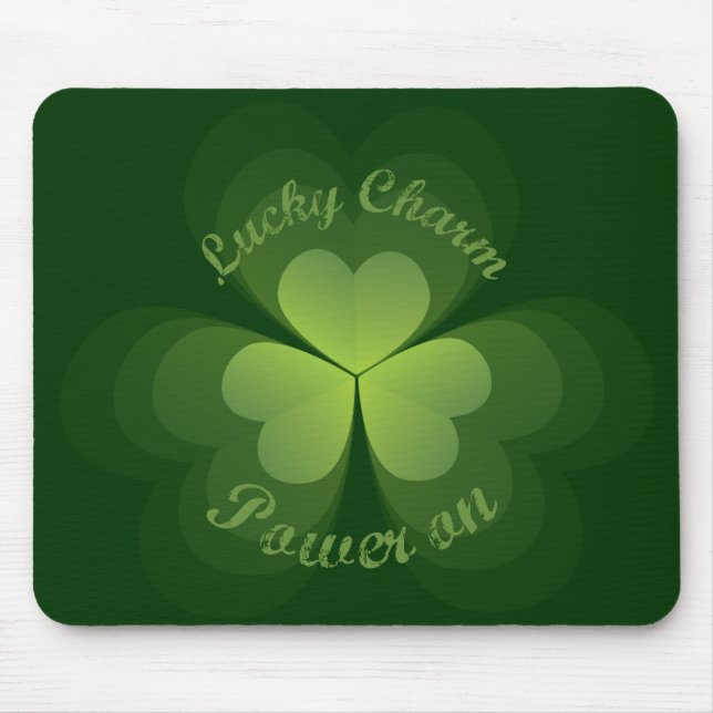 Mousepad Lucky Charm Power On (Frente)