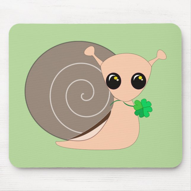 Mousepad Lucky Snail - (Frente)