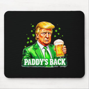 Mousepad Lucky Trump Beer Shamrock Dia de São Patrício Padd