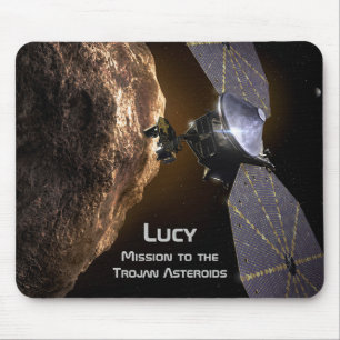 Mousepad Lucy Mission to Study Trojan Asteroids