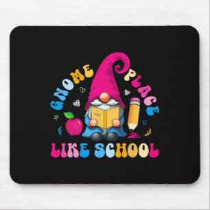 Mousepad Lugar de Gnome Como Escola Colorido Amante de Gnom