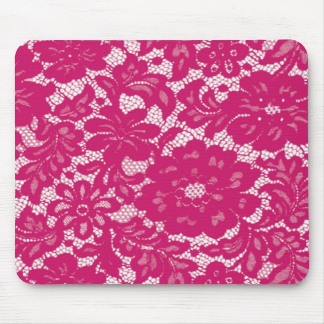 Mousepad Lugar Rosa Quente (Frente)