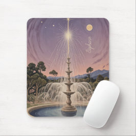 Mousepad Lullaby Personalizado da Fonte de lavandas